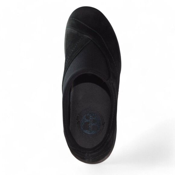 Merrell Topo Curve Suede Slip-on Shoes Black 40622 Women's 7 - Picture 9 of 11